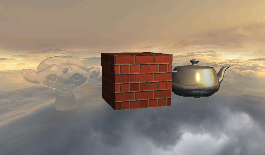 OpenGL-based graphics engine